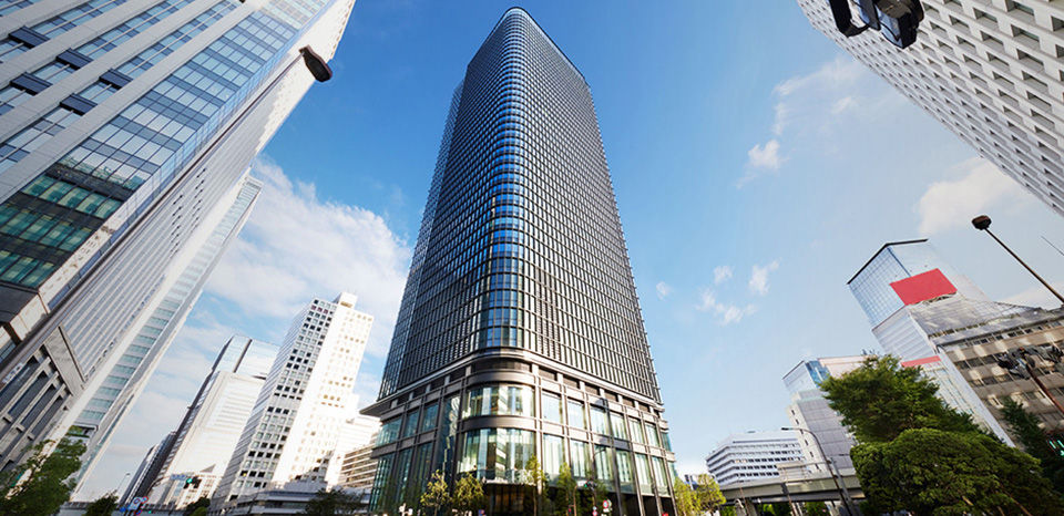 Exterior view of Kuraray's headquarters