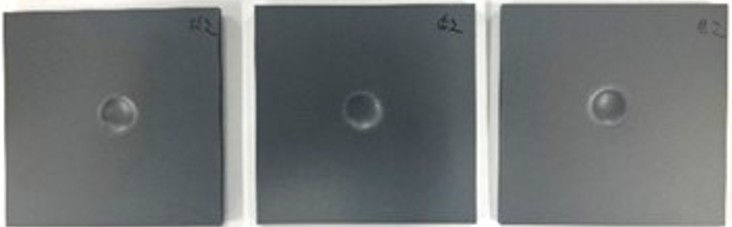 Photo: PARAFORMING™ ABSM2 - Gardner impact test strike surface