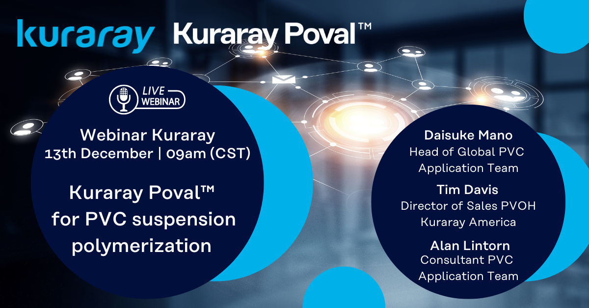 KURARAY POVAL™ for PVC suspension polymerization