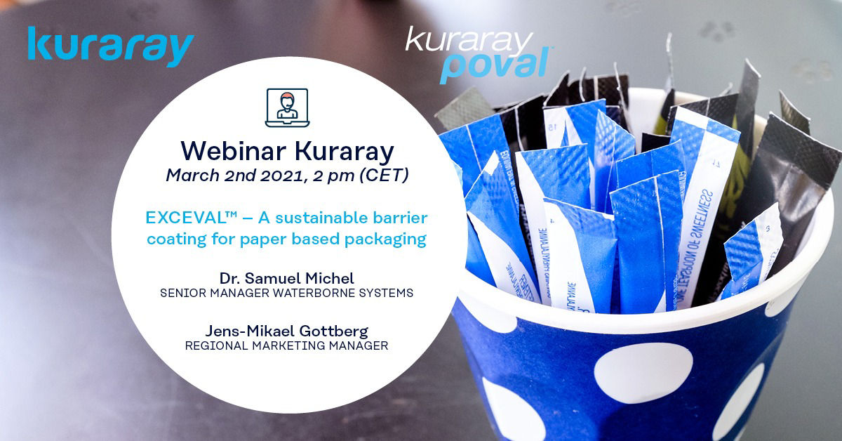 EXCEVAL™ – A sustainable barrier coating for paper based packaging