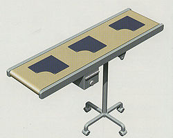 Conveyor belts at scrapping plants