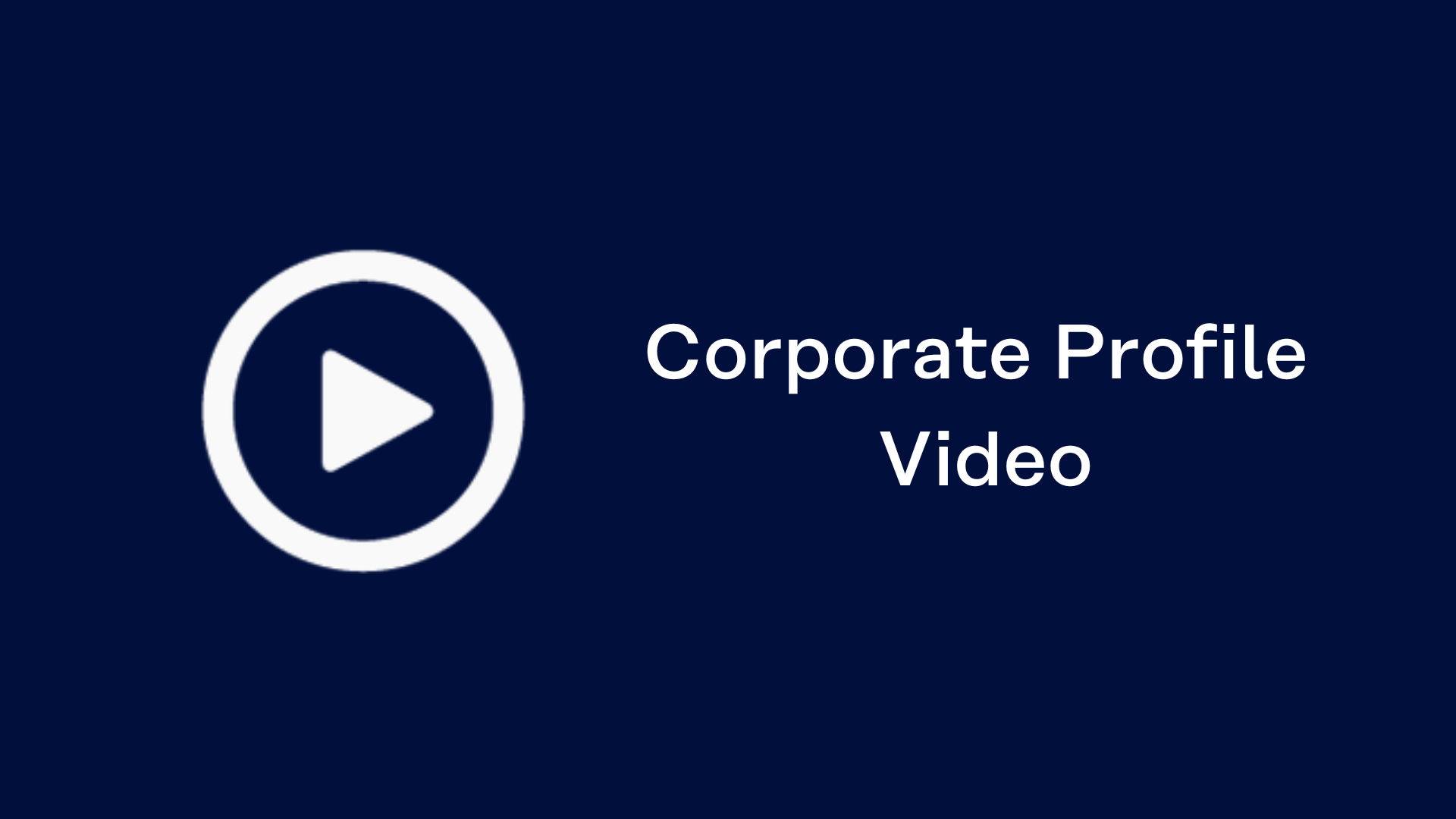 Corporate Profile Video