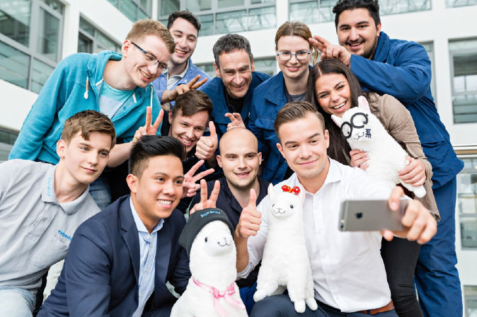 Top scores for apprentices and training
