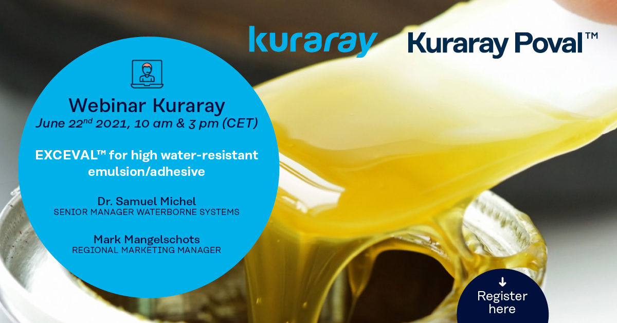 Kuraray Poval™ – a webinar every quarter
