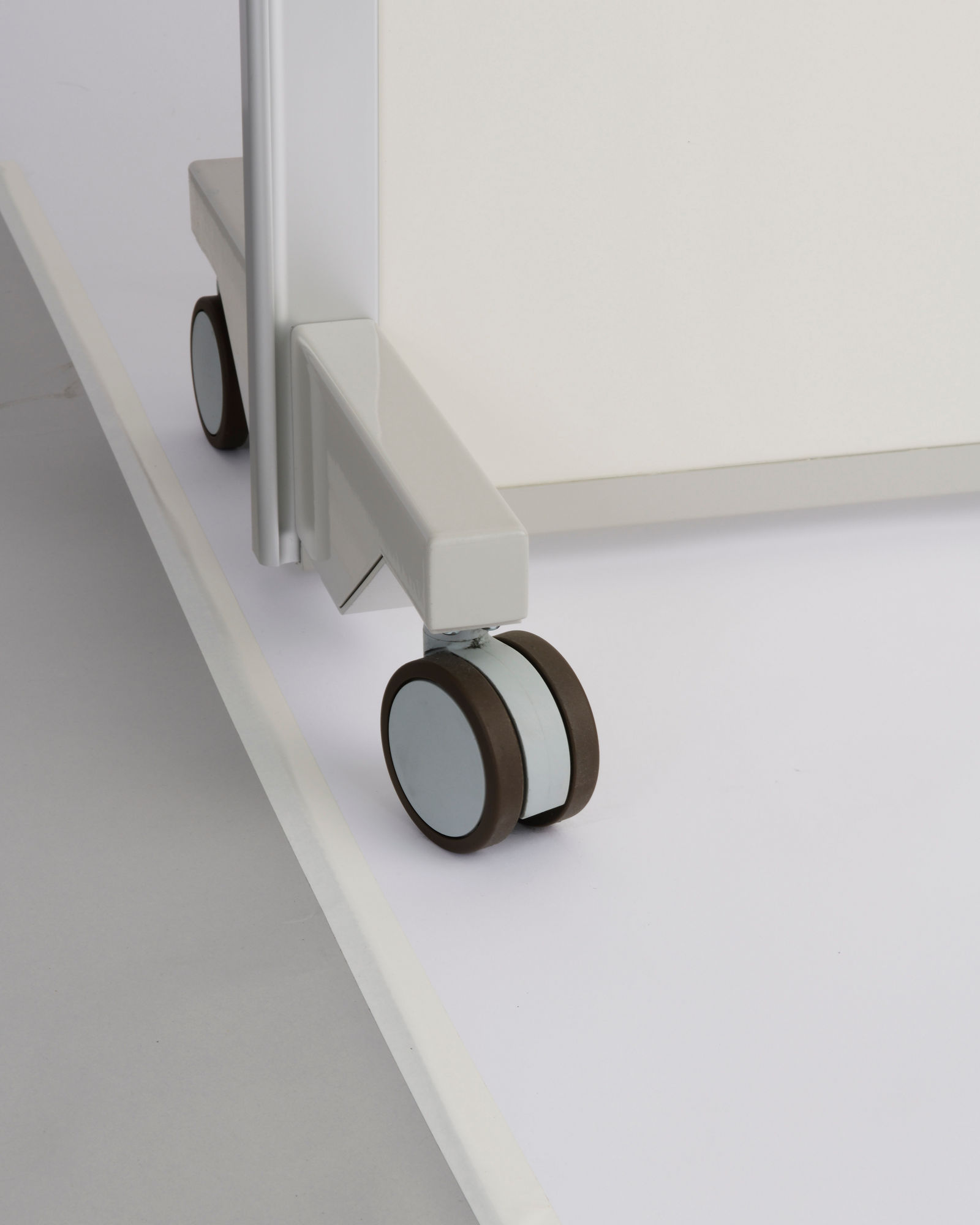 キョウワグラスXA防護衝立 Lightタイプ　双輪キャスター