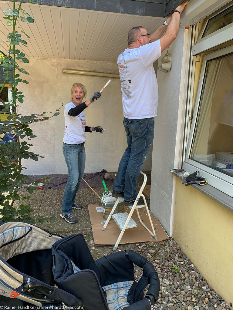 Volunteers in Troisdorf went beyond the MSD