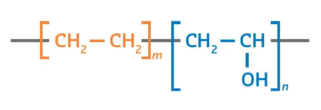 Molecular structure of EVAL™ resin