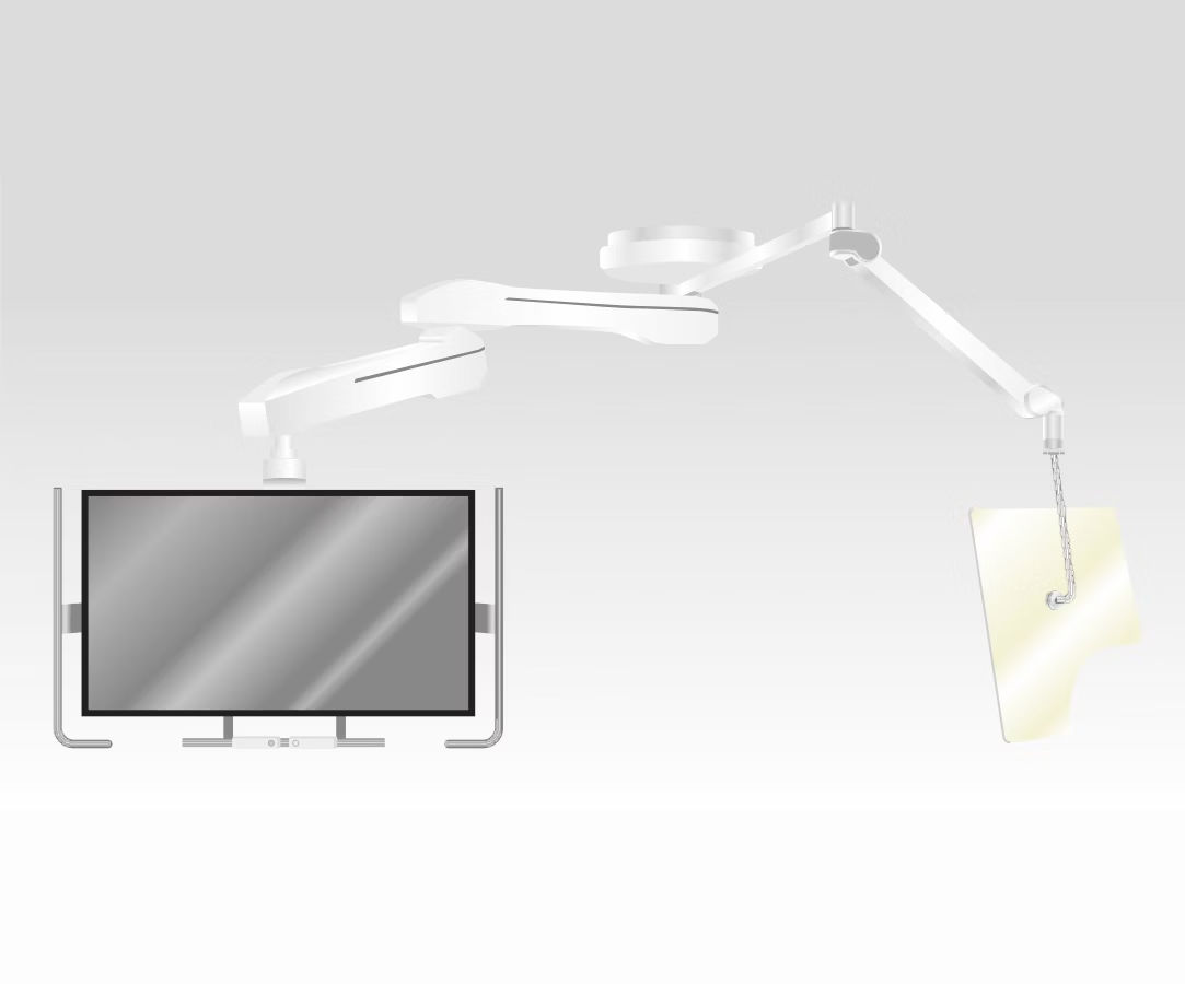 Illustration: Monitor suspension device AS-MTF