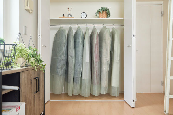 防虫洋服カバー〈ムシヨラン®〉 リーフグリーン