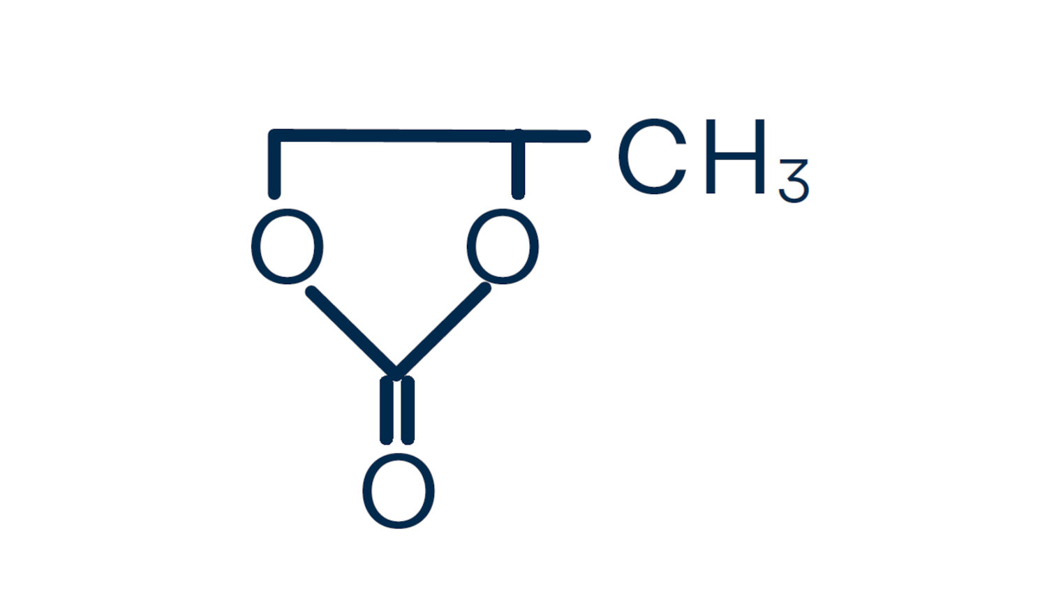 Propylene carbonate chemical formula