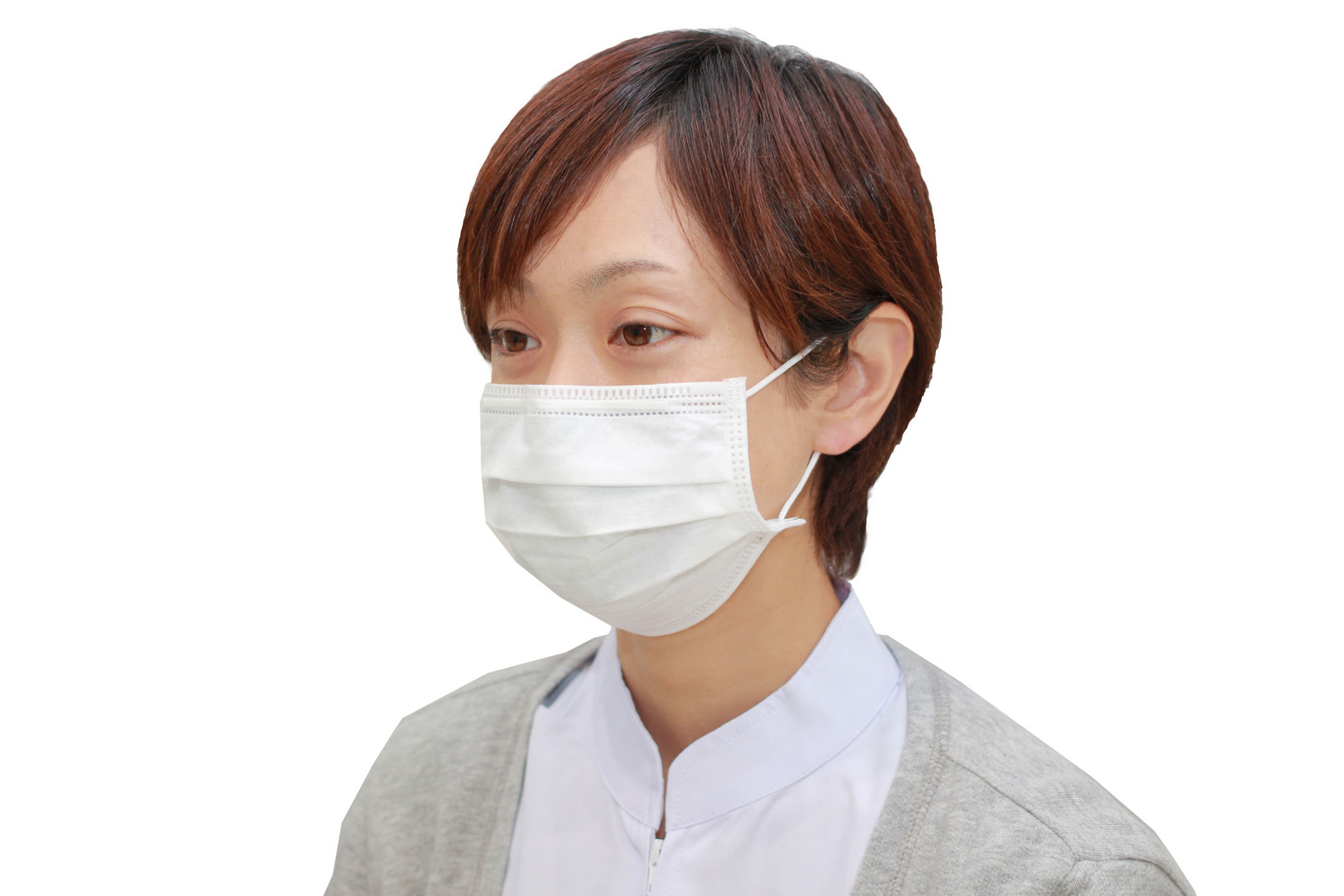 マスク着用画像