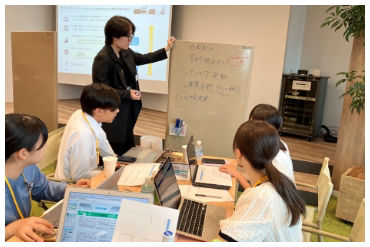 株式会社クラレ　インターンシップの様子