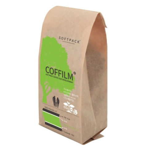Fully biodegradable coffee packaging with Plantic barrier