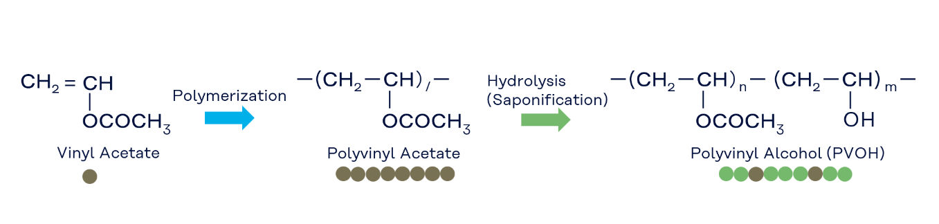 Polymerization and hydrolysis
