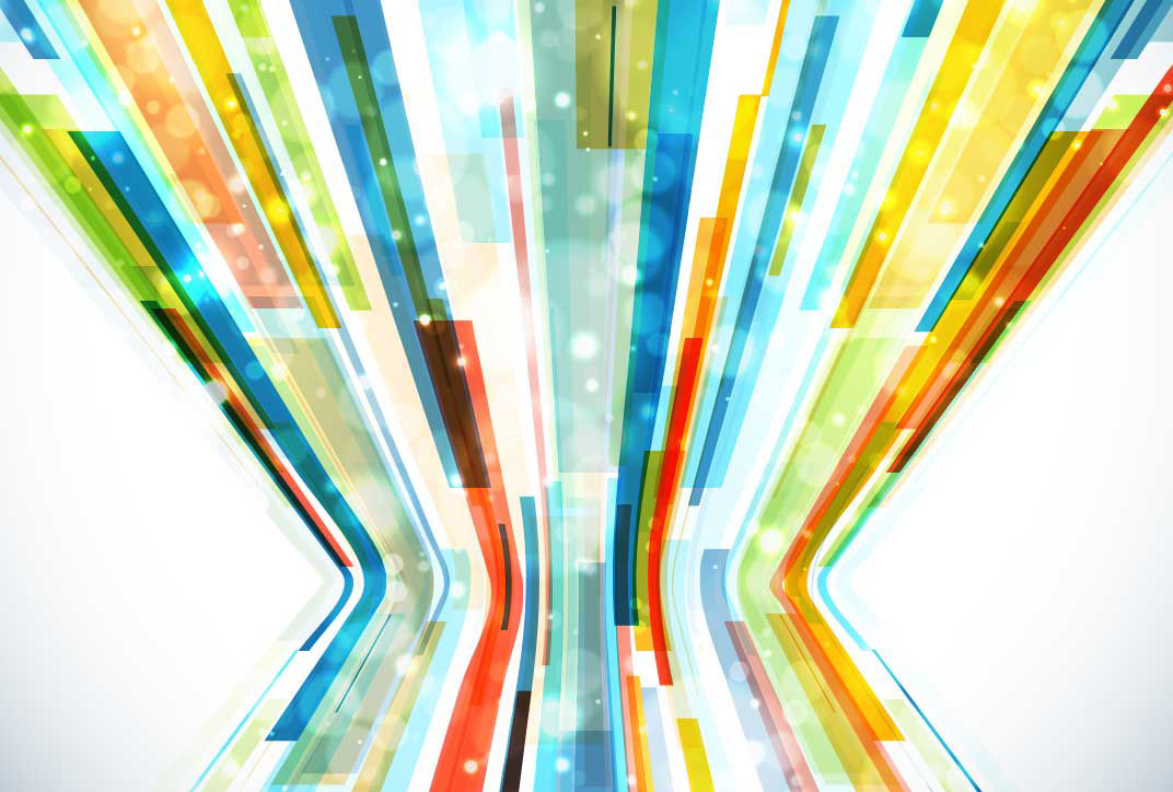 Multiple lines of different color.