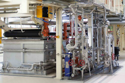 Real-time sensors to control PVB film production