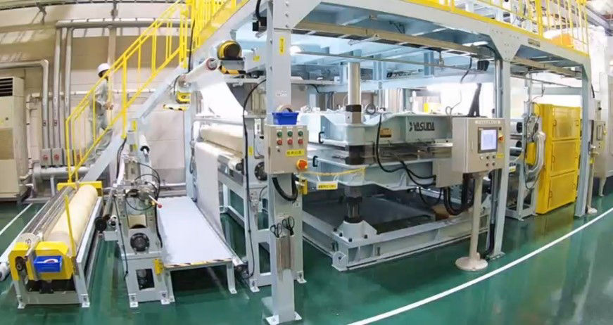 岡山工場 ベルト製造設備