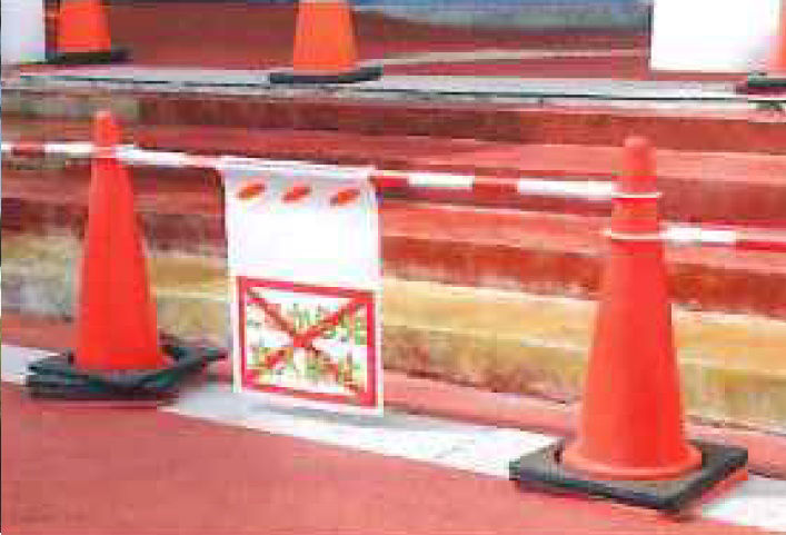 安全標識幕・横断幕