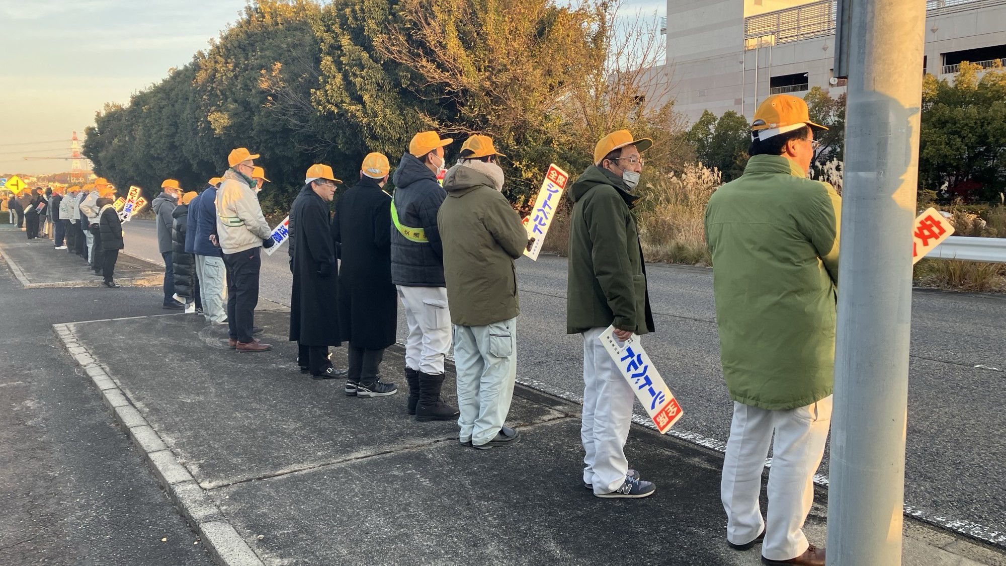 交通安全立哨活動