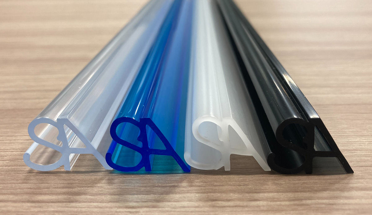 写真：SAグレードの押出サンプル