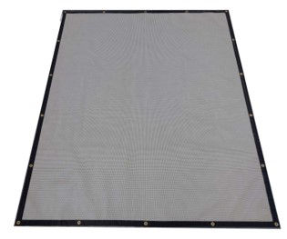 さやか®　使用例（養生シート 周囲ハトメ）