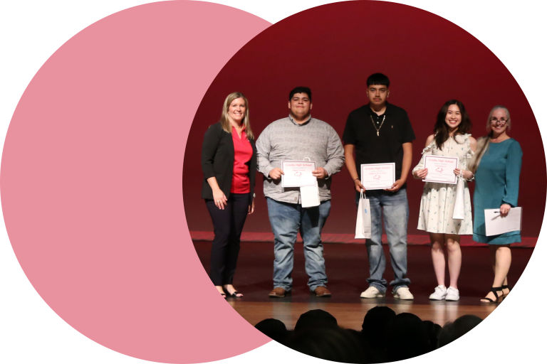  Kuraray Foundation of America (KFA) has awarded $6,000 in scholarships to three Crosby High School students.