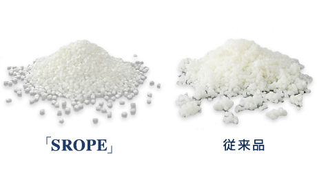 SROPE™ 기존 제품 비교　끈적임 방지