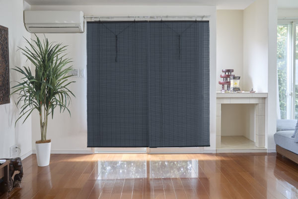 遮熱すだれ　設置イメージ