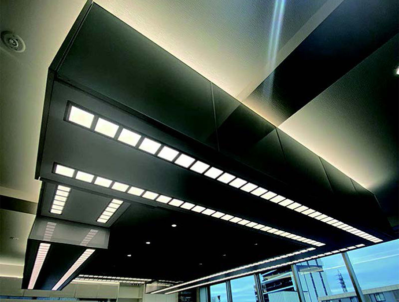 写真：〈コモグラス®〉TH-1 を使用した照明