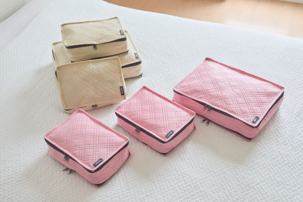 Deodorizing travel pouch with compartments Product Image