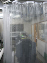 工場内の間仕切り