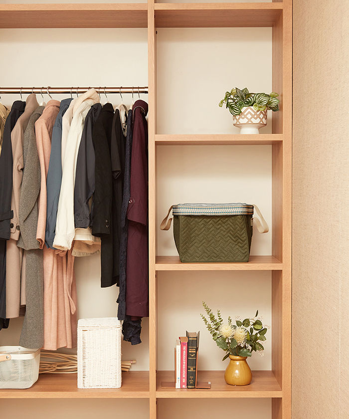 Deodorizing foldable storage box Use Image