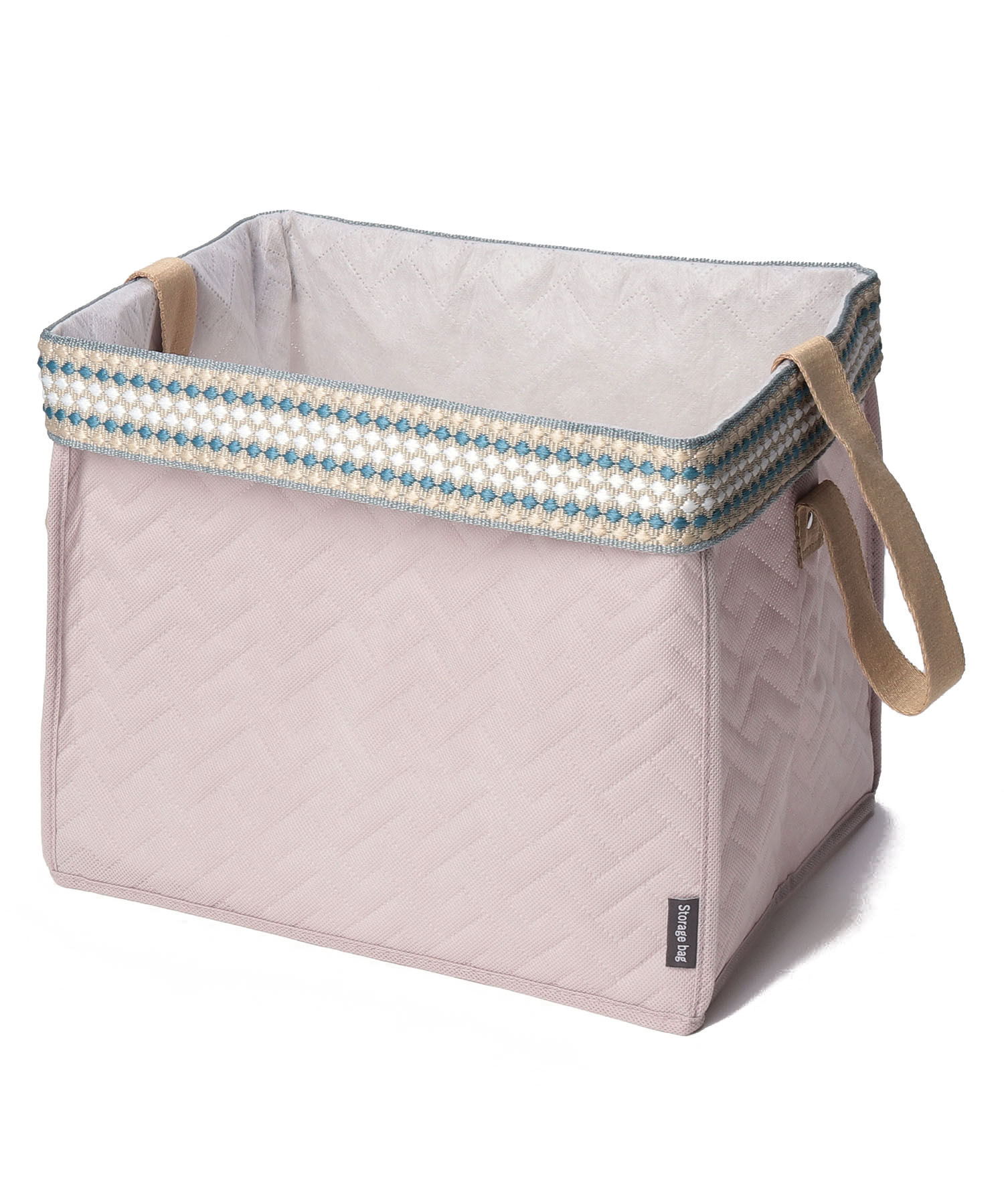 ちょい入れ消臭折りたたみBOX　アッシュピンク