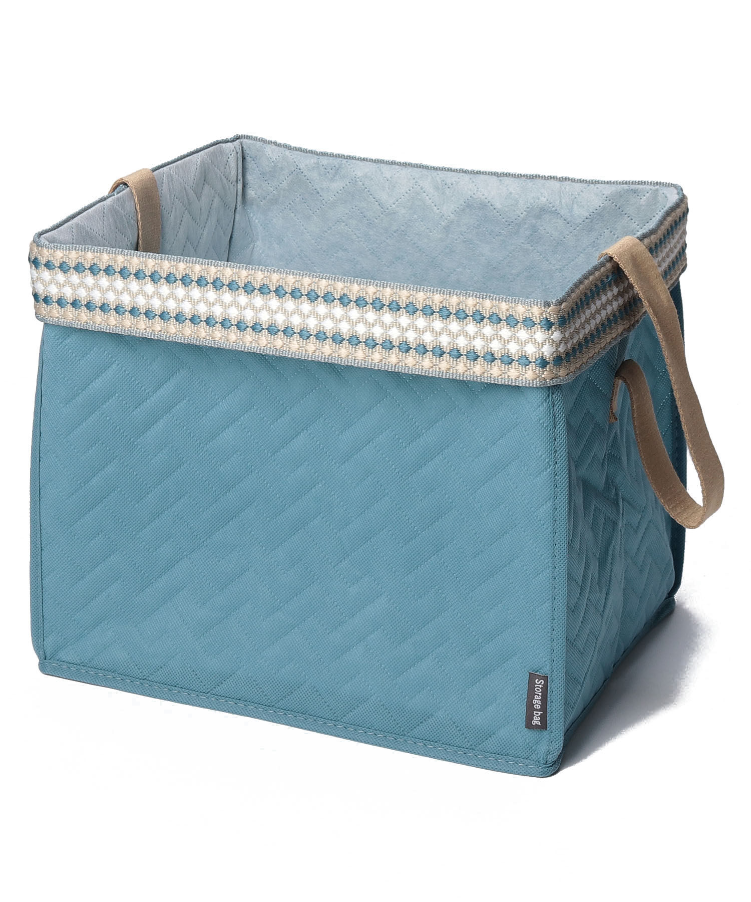 ちょい入れ消臭折りたたみBOX　ターコイズブルー