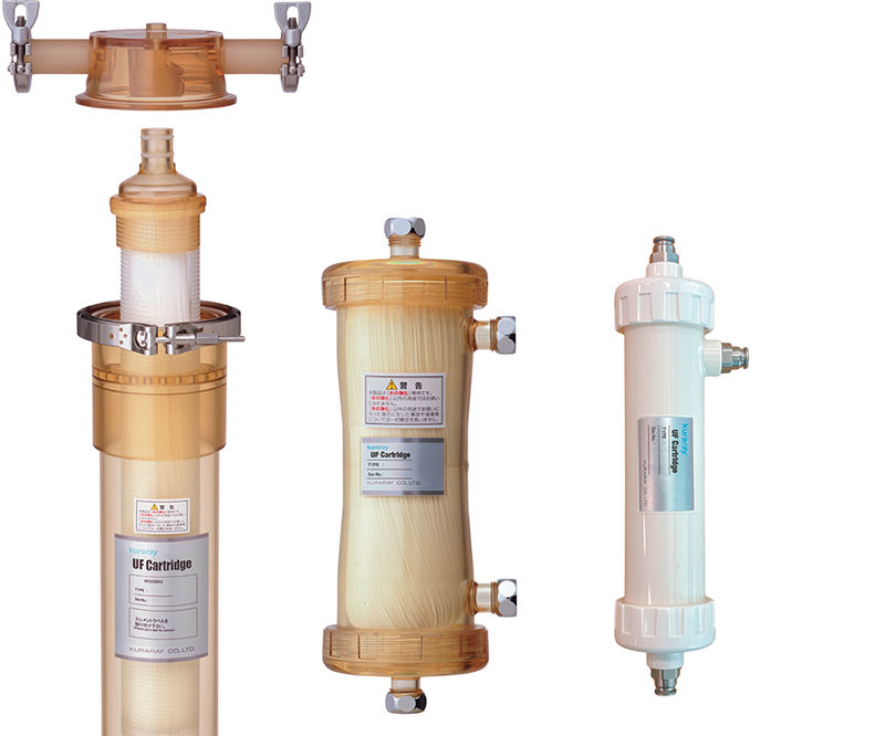 UF Cartridge series: UF membrane module with compact design. It takes up little installation space and is easy to install.