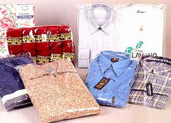 Textile product packaging