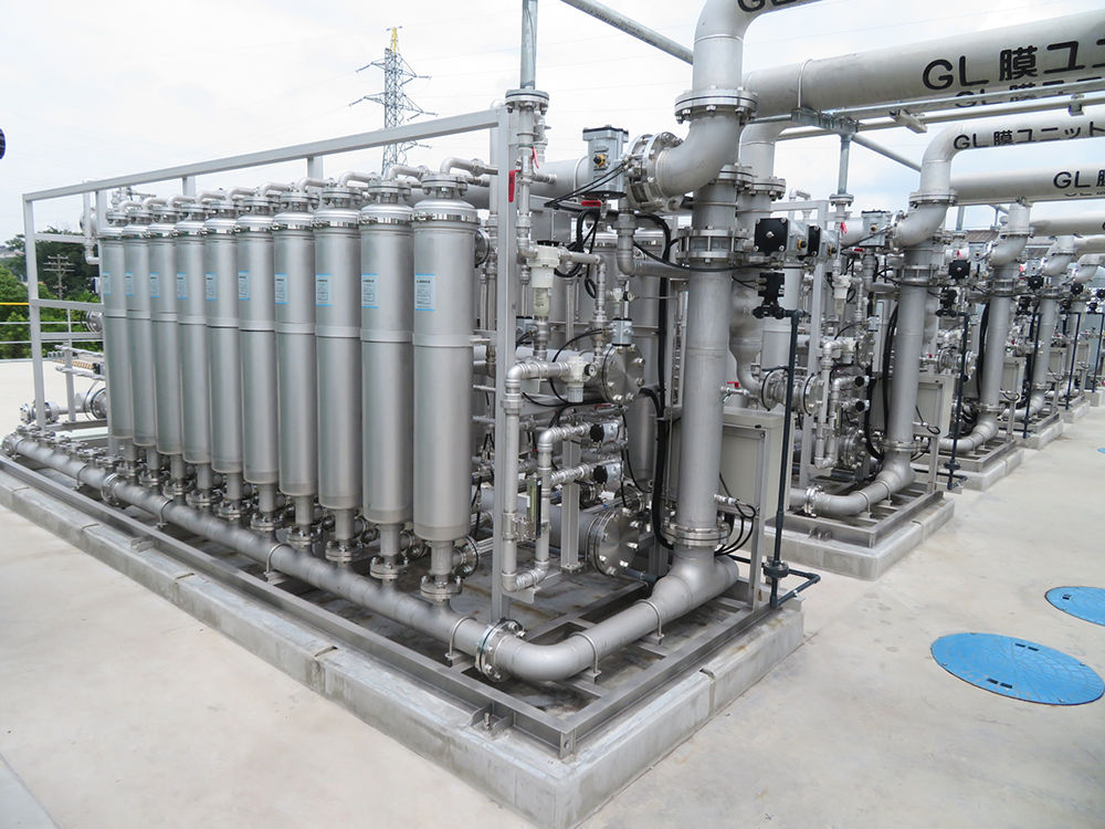 化学工場向け 工業用水浄化設備